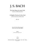 A Mighty Fortress is Our God BWV 80 -Cantata for the Feast of Reformation-