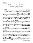 Wake ye maids! hark, strikes the hour BWV 140 -Cantata for the 27th sunday after Trinity-