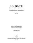 Praise thou the Lord, o my spirit -Cantata for soloists, choir and Orchestra- (Urtext of the New Bac