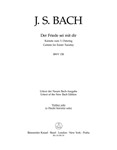 Der Friede sei mit dir BWV 158 -Cantata for Easter Tuesday-