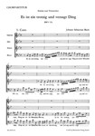 Es ist ein trotzig und verzagt Ding BWV 176 -Cantata for Trinity Sunday-