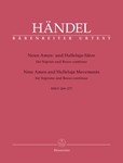 Nine Amen and Halleluja Movements for Soprano and Basso continuo HWV 269-277
