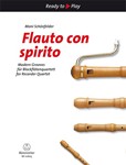 Flauto con spirito -Modern grooves for recorder quartet-