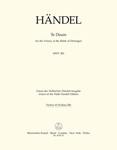 Te Deum for the Victory at the Battle of Dettingen HWV 283