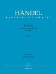 Te Deum in B-flat Major, HWV 281 - Vocal Score