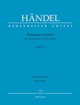 Parnasso in festa per gli sponsali di Teti e Peleo HWV 73 -Serenata in 3 parts-