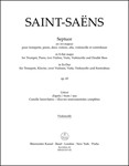Septuor for Trumpet, Piano, two Violins, Viola, Violoncello and Double Bass in E-flat major op. 65