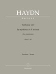 Symphony F minor Hob. I:49 "La passione"