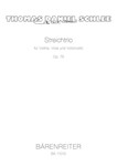 String trio for Violin, Viola and Violoncello op. 75 (2007)