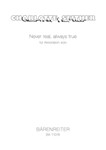 Never real, always true for Solo Accordion (2008)