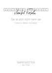 Sie ist jetzt nicht mehr da! (2012) -Scene for low voice and piano-