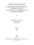 organ plus brass, Band IV: Cathedral Sounds (Arrangements for brass choir and organ)