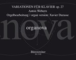 Variationen for Piano op. 27 (Organ arrangement)