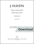 Missa in Tempore Belli Hob. XXII:9 "Mass in Time of War"