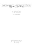 RHETORICA for Violin solo (2010)