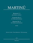 Concerto for Violin and Orchestra no. 2 H 293