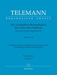 Die wunderbare Bestandigkeit der Liebe oder Orpheus TVWV 21:18