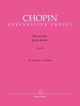 Barcarolle for Piano in F-sharp major op. 60