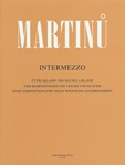 Intermezzo -vier compositions for violin and piano-