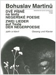 zwei Lieder nach Texten der Negerpoesie