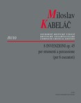 8 Invenzioni op. 45 -per strumenti a percussione-