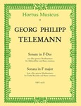 Sonate fur Altblockflote und Basso continuo F-Dur TWV 41:F2 (aus "Der getreue Musikmeister")