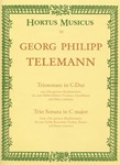 Triosonate fur zwei Altblockfoten (Violinen, Querfloten) und Basso continuo C-Dur (aus "Der getreue