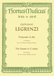 Triosonate fur zwei Violinen und Basso continuo G-Dur "La Raspona"