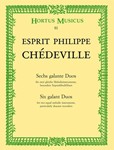 sechs galante Duos fur zwei gleiche Melodieinstrumente, besonders Sopranrecorder
