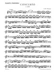 Konzert fur Treble Recorder, Flote, Streicher und Basso continuo e-Moll TWV 52:e1