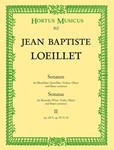Sonaten fur Blockflote (Flute, Violine, Oboe) und Basso continuo op. III/9, IV/9-10 (Heft 2)