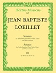 Sonaten fur Altblockflote (Flute, Violine, Oboe) und Basso continuo op. III/12, IV/11-12 (Heft 3)