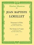 Triosonate fur Altblockflote (Flute), Oboe (Violine) und Basso continuo F-Dur op. 2/2