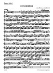 sechs Konzerte fur 4 Altblockfote und Basso continuo -Konzerte C-dur, d-moll und G-dur- (Heft 1)