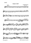 Sonate fur 2 Violinen, 2 Violen, Violoncello und Basso continuo f-Moll TWV 44:32 -Sextett-