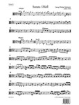 Sonate fur 2 Violinen, 2 Violen, Violoncello und Basso continuo f-Moll TWV 44:32 -Sextett-
