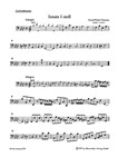 Sonate fur 2 Violinen, 2 Violen, Violoncello und Basso continuo f-Moll TWV 44:32 -Sextett-