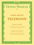 Sonate fur 2 Violinen, 2 Violen, Violoncello und Basso continuo f-Moll TWV 44:32 -Sextett-