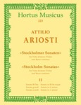 six Sonatas "Stockholmer Sonatas" Volume 2 for Viola (Viola d'amore) and Bc B-flat major, G minor, A