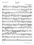 Concerto fur 2 Soloinstrumente (Flote, Violine - Flote, Oboe - 2 Floten), 3 Violinen und Basso conti