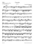 Concerto fur 2 Soloinstrumente (Flote, Violine - Flote, Oboe - 2 Floten), 3 Violinen und Basso conti