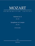 Symphony Nr. 29 A major K. 201(186a)