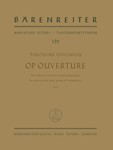 Op Ouverture fur Orchester und drei Lautsprechergruppen (Tonband) (1966)