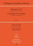 Piano Concerto F major K. 413(387a) -Concerto for Piano and Orchestra-