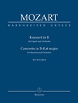 Concerto for Bassoon and Orchestra B-flat Major KV 191 (186e)