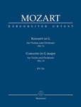 Concerto for Violin and Orchestra Nr. 3 G major K. 216