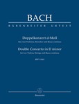 Double Concerto for two Violins, Strings and Basso continuo D minor BWV 1043