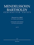 Concerto for Violin and Orchestra E minor op. 64 (Second version 1845)