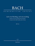 Ach wie fluchtig, ach wie nichtig BWV 26 -Cantata for the 24th Sunday after Trinity-