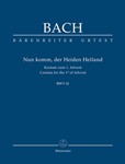 Nun komm, der Heiden Heiland BWV 61 -Cantata for the First Sunday of Advent-